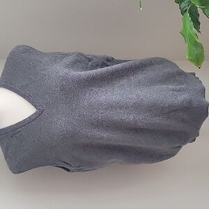 L.L. Bean Cashmere Men's Grey V-Neck Vintage Sweater Vest